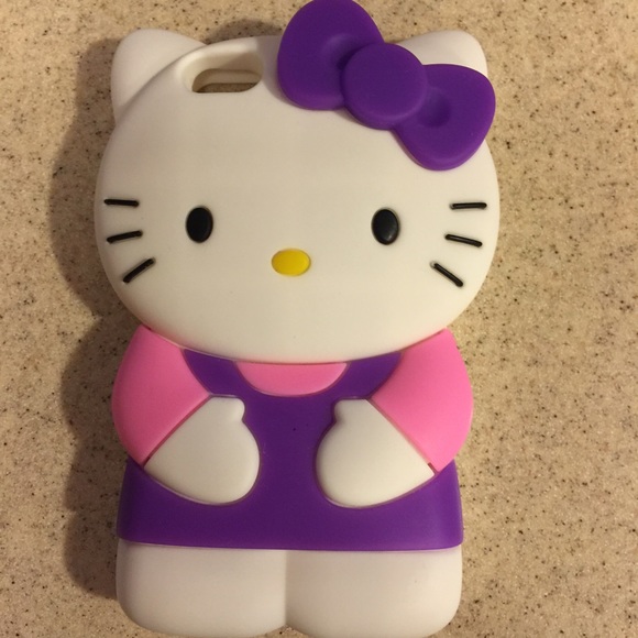 Sanrio Hello Kitty Rubber Case for iPhone 5