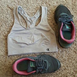 Tan Champion Sports Bra