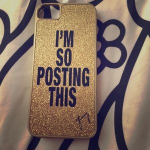 Juicy couture iPhone 5 case