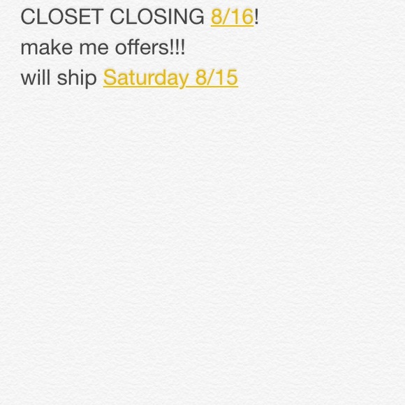 CLOSET CLOSING