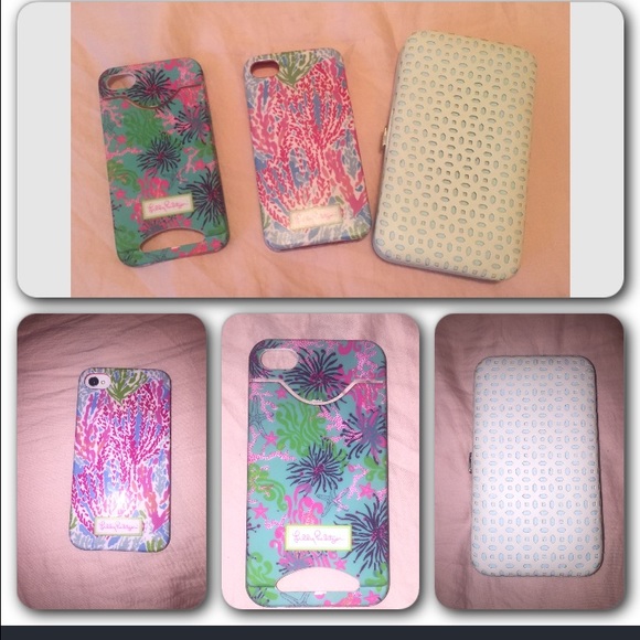 Lilly Pulitzer iPhone 4 covers and target wristlet