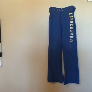 Blue Abercrombie sweats