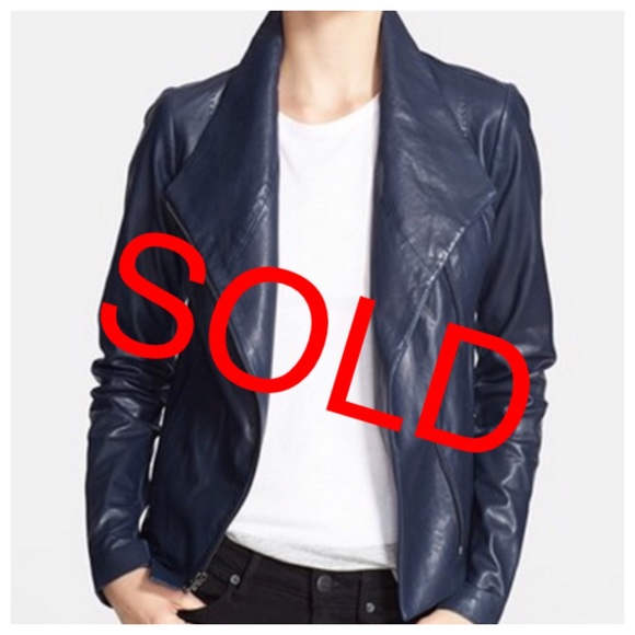 New Vince Leather Jacket