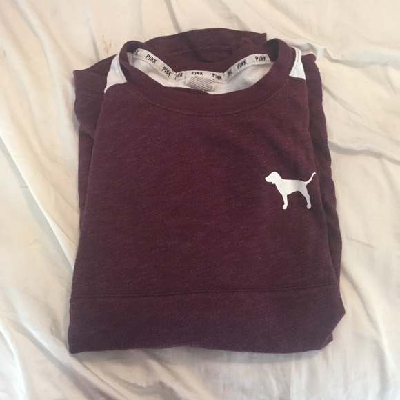 VS PINK MAROON VARSITY CREW