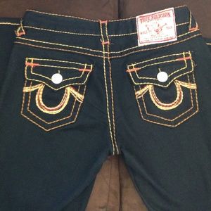 True religion black jeans (size 31)