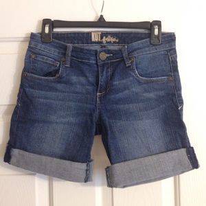 Ladies denim shorts by KUT size 2