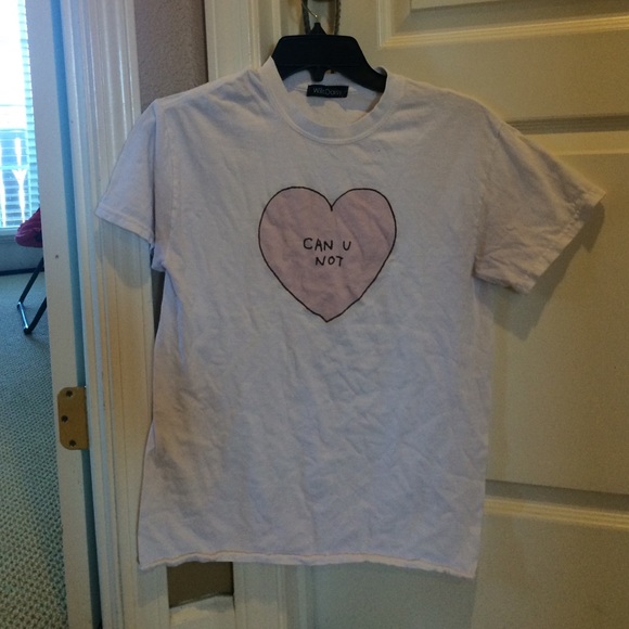Can u not t shirt