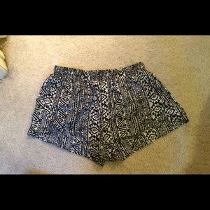Tribal high waisted shorts
