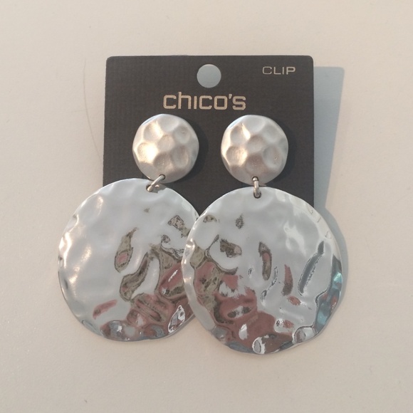 Chicos clip on earrings
