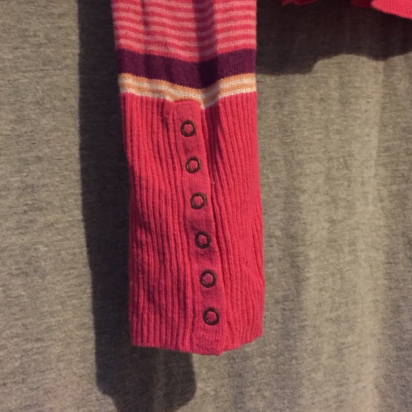 Multicolored striped cardigan - Picture 2 of 3