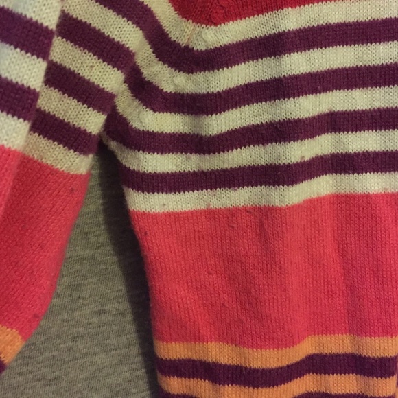 Multicolored striped cardigan - Picture 3 of 3
