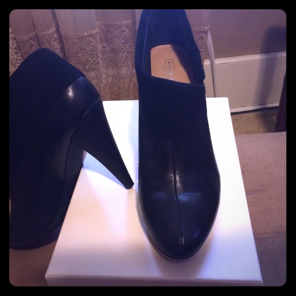 Coach Shoes - Coach booties gently used