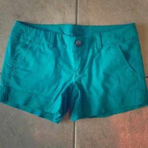 American Eagle Teal Shorts