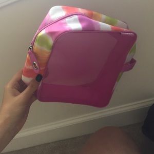 Clinique make-up bag