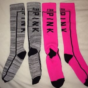 Brand new PINK socks