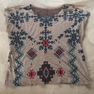 Aztec design shirt