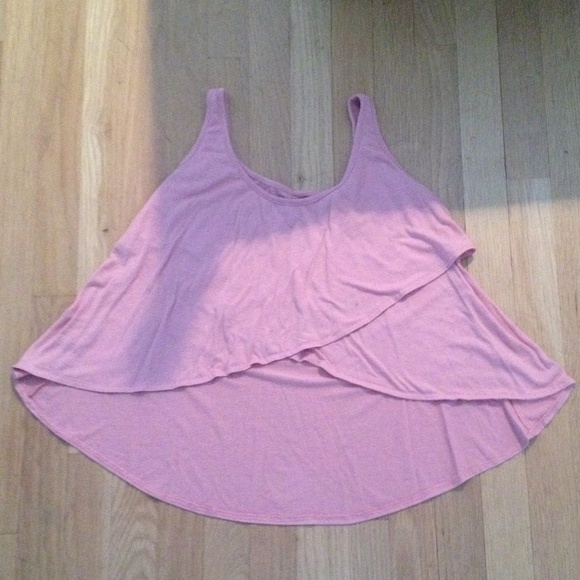 Dusty pink tulip top - Picture 1 of 2