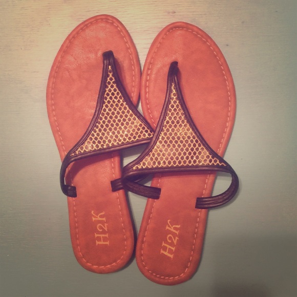 Black sandals