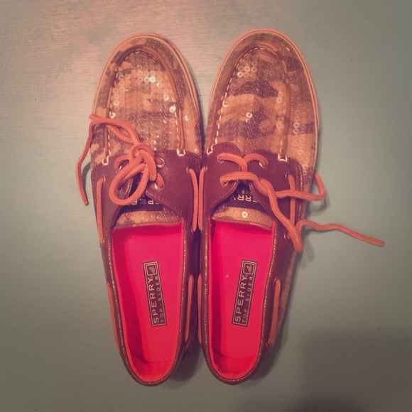 Camo Sperrys
