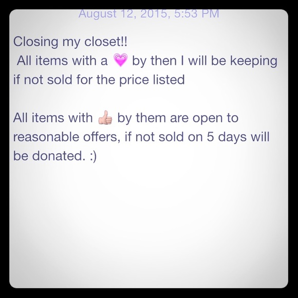 Closing!