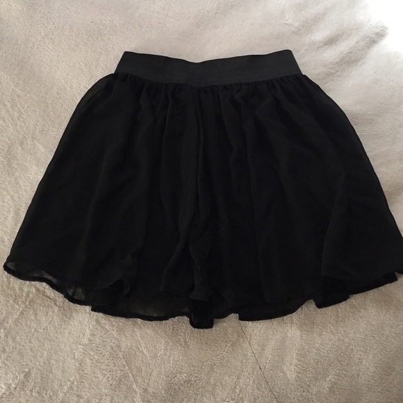 Black skirt