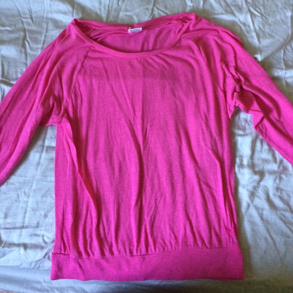 PINK Long Sleeve Tee