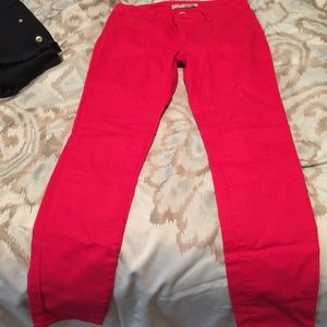 Red Skinny jeans