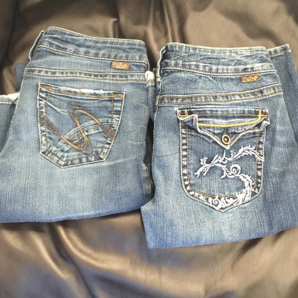 Silver Jeans size 25 & 27