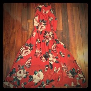 A&if floral dress. Ask how to get for $30!