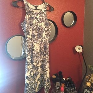 H&M floral skater dress