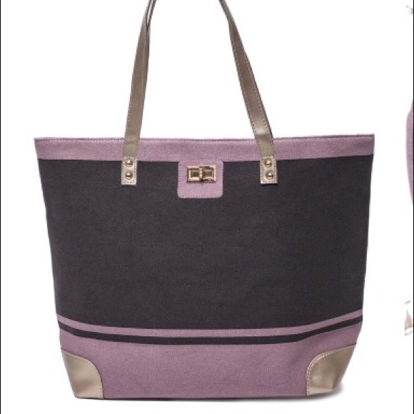 Thursday Friday Handbags - Thursday Friday Mauve Tote