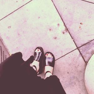 ZARA Woman platform sandal