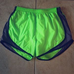 Nike Lime Green Dri-Fit Shorts