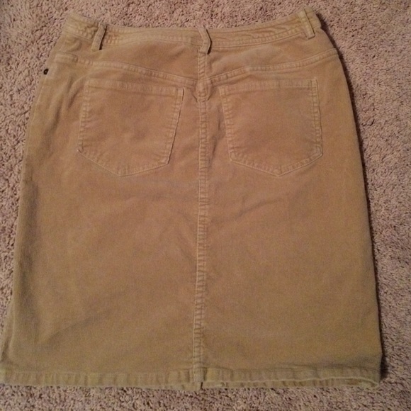 Khaki colored skirt - Picture 2 of 3