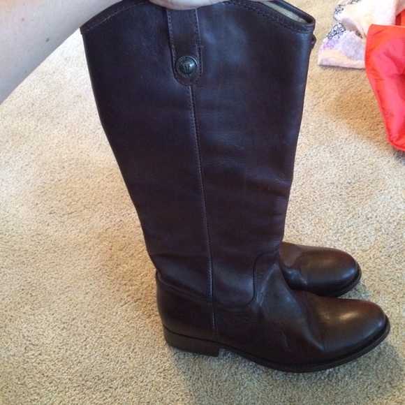 Melissa FRYE boots!!! Chocolate brown!!