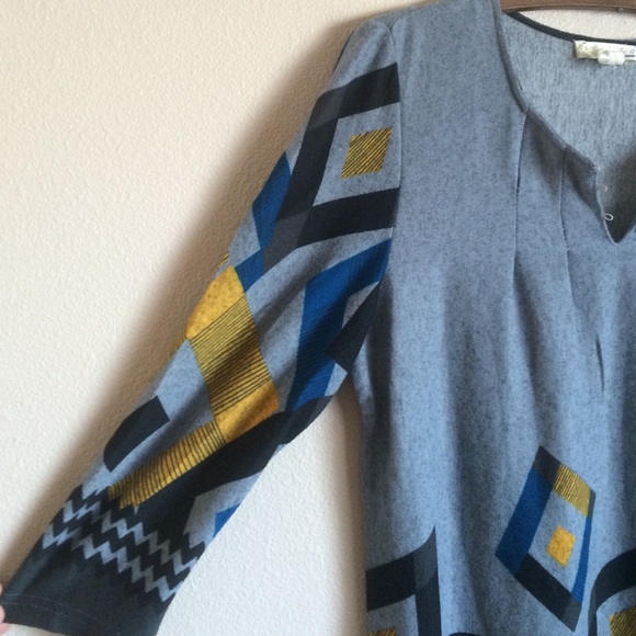 Mod Multicolored Dress - Picture 3 of 3