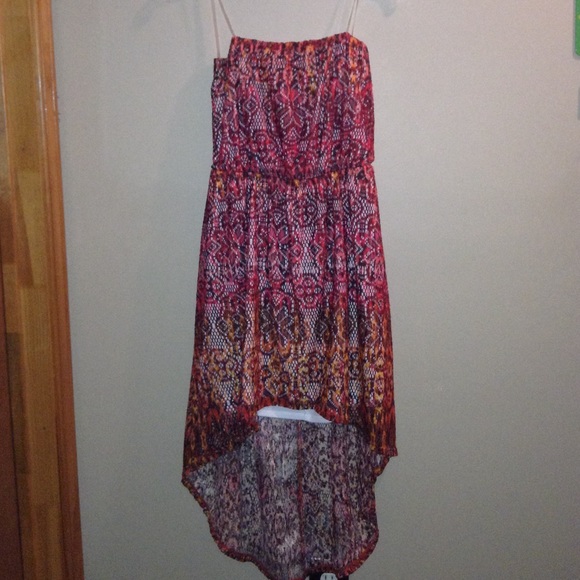 Mutli Color High Low Sundress