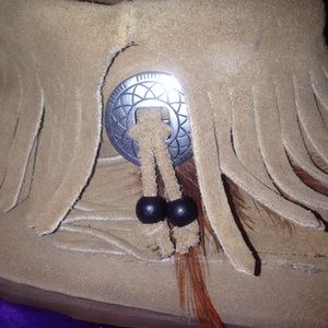 Minnetonka moccasin booties