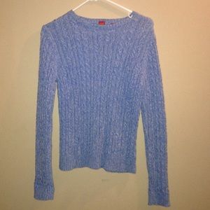 Chic Blue Sweater
