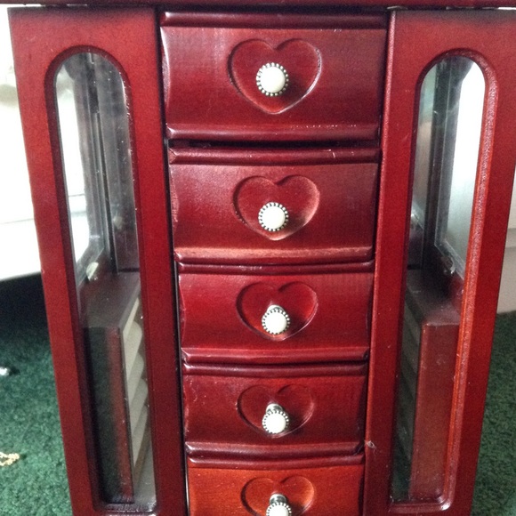 Brown Vintage style jewelry box - Picture 1 of 4