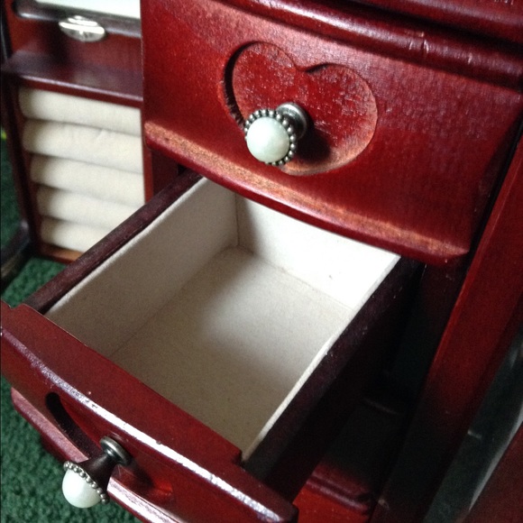 Brown Vintage style jewelry box - Picture 4 of 4