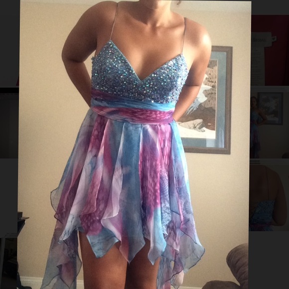 High-Low Formal Dress - Picture 3 of 4