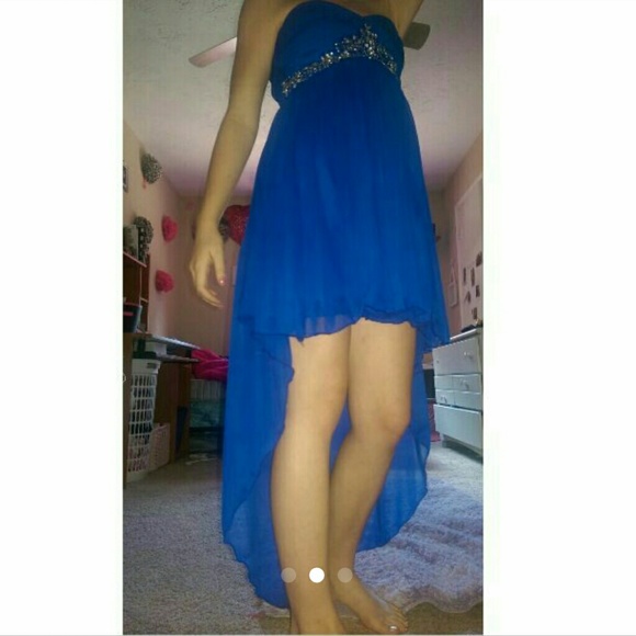 Ocean blue dress