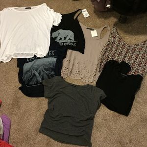 Bundle of brandy tops