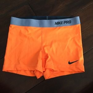 BRIGHT ORANGE NIKE PROS