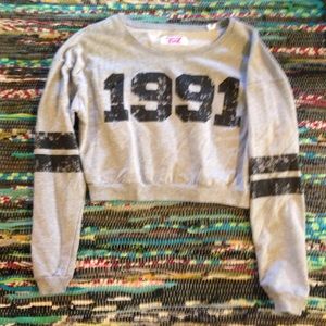 1991 Cropped sweatshirt