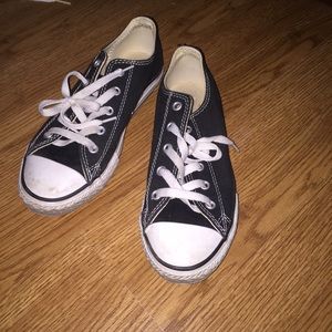 Black converse