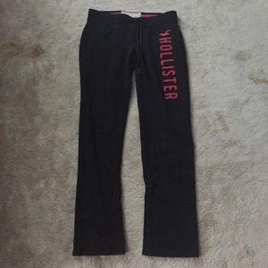 Navy hollister sweatpants