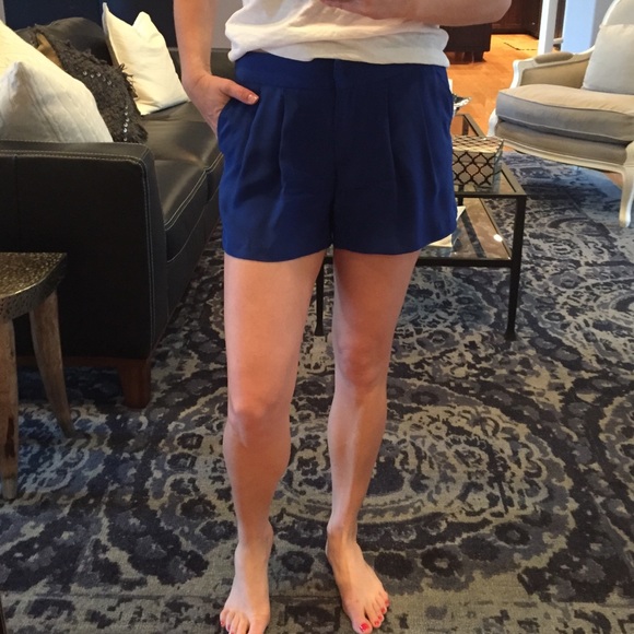Milly Other - Milly 100% silk cobalt blue shorts