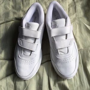 Reebok White Walking Shoes